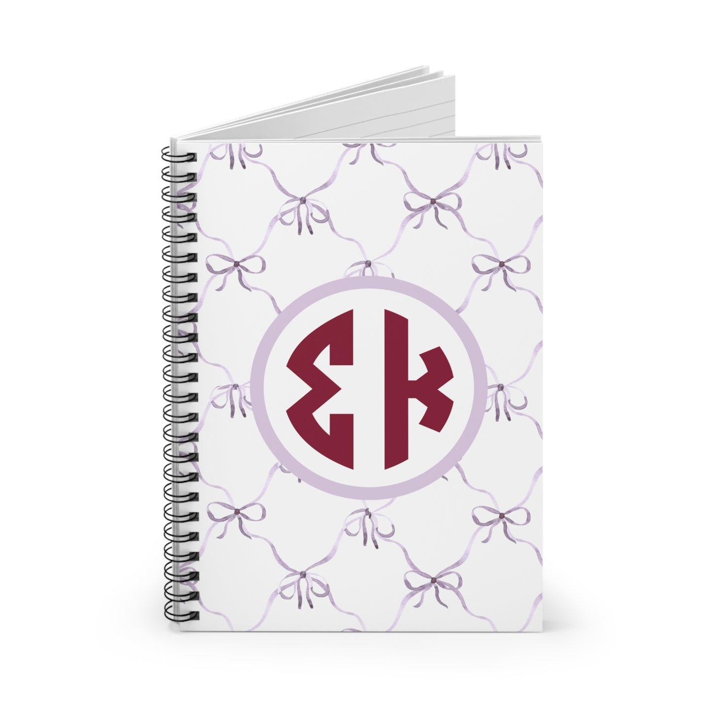 Sigma Kappa Bow Notebook - Ivy Society