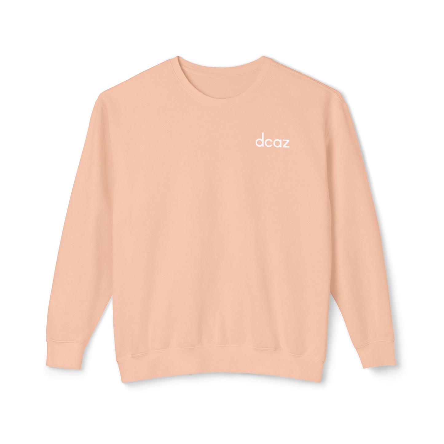 DCAZ Lightweight Sweatshirt White Logo - Ivy Society