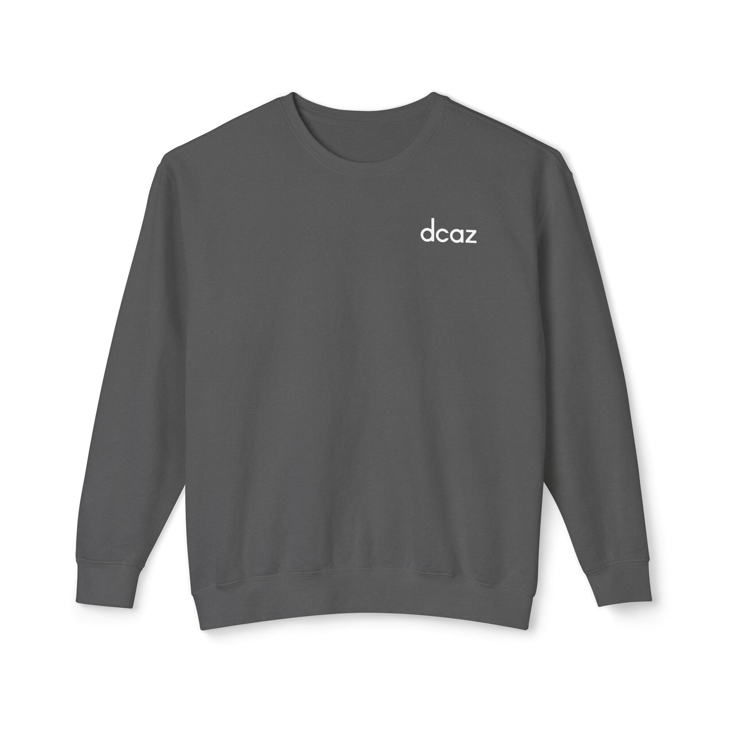 DCAZ Lightweight Sweatshirt White Logo - Ivy Society