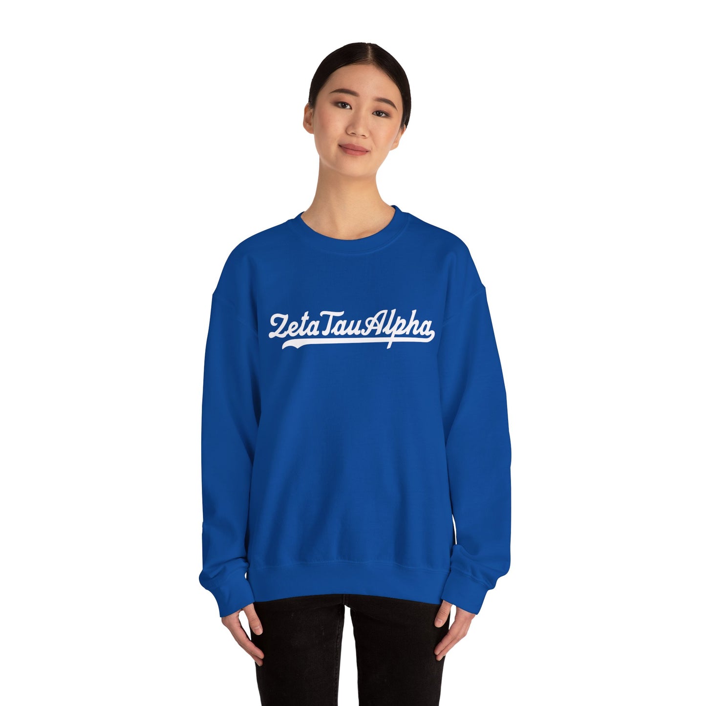Zeta Tau Alpha baseball sweatshirt - Ivy Society
