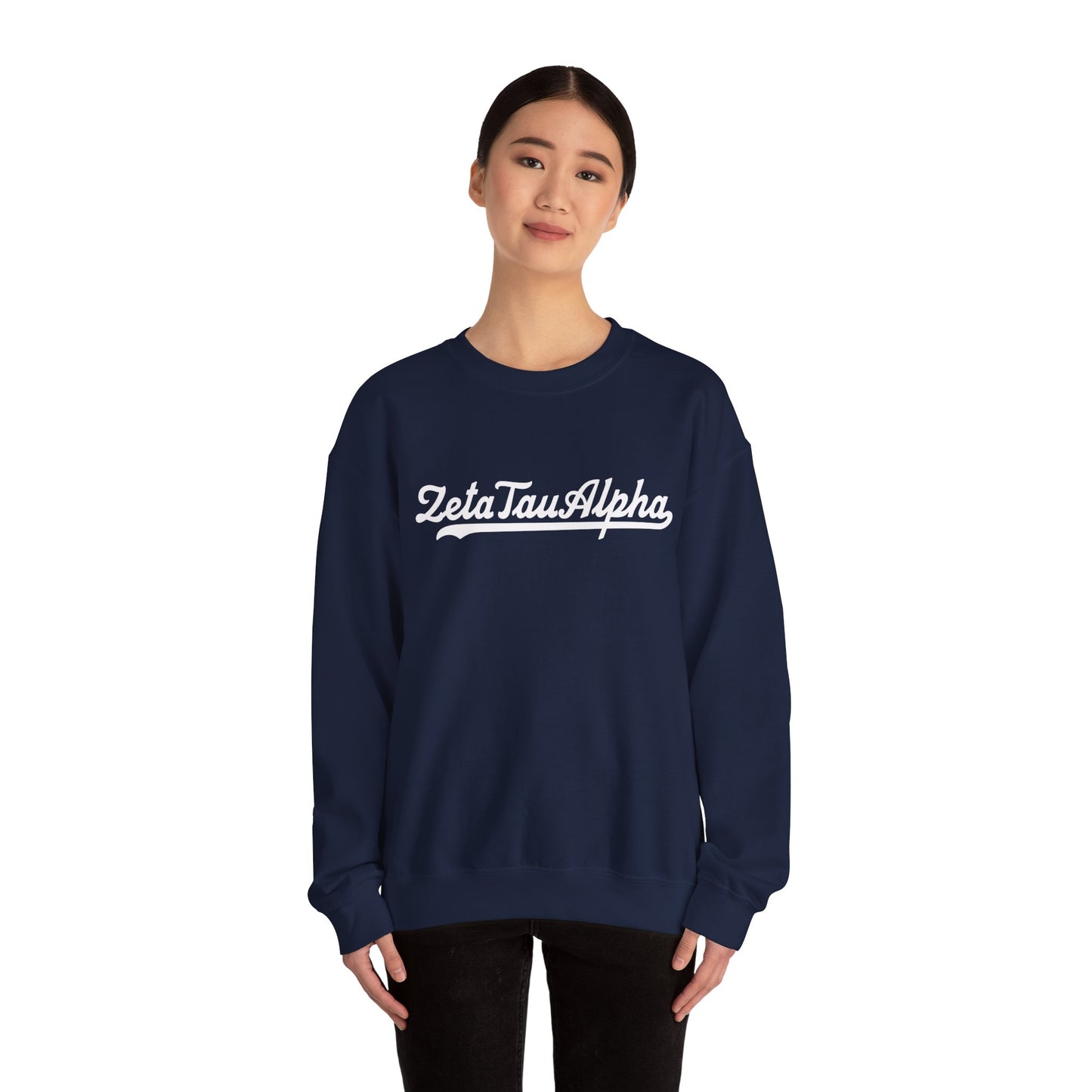 Zeta Tau Alpha baseball sweatshirt - Ivy Society
