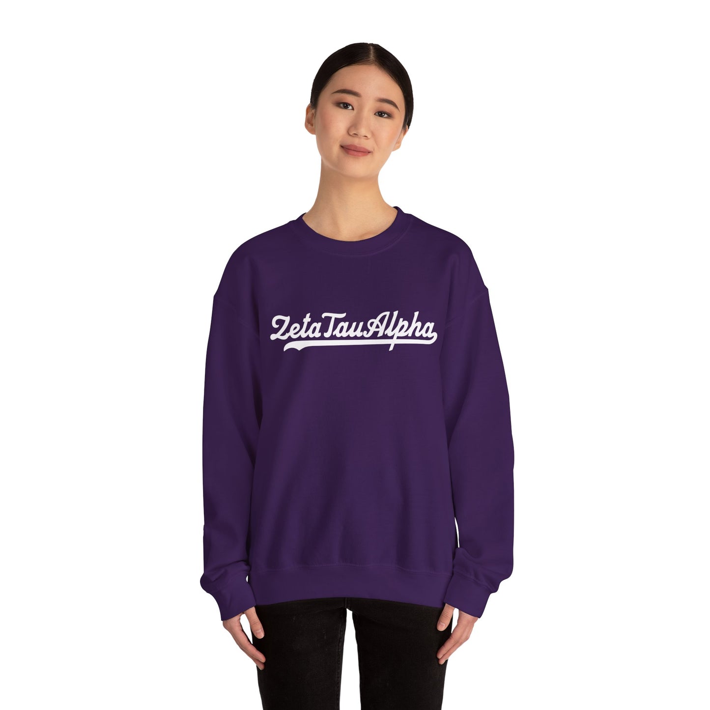 Zeta Tau Alpha baseball sweatshirt - Ivy Society