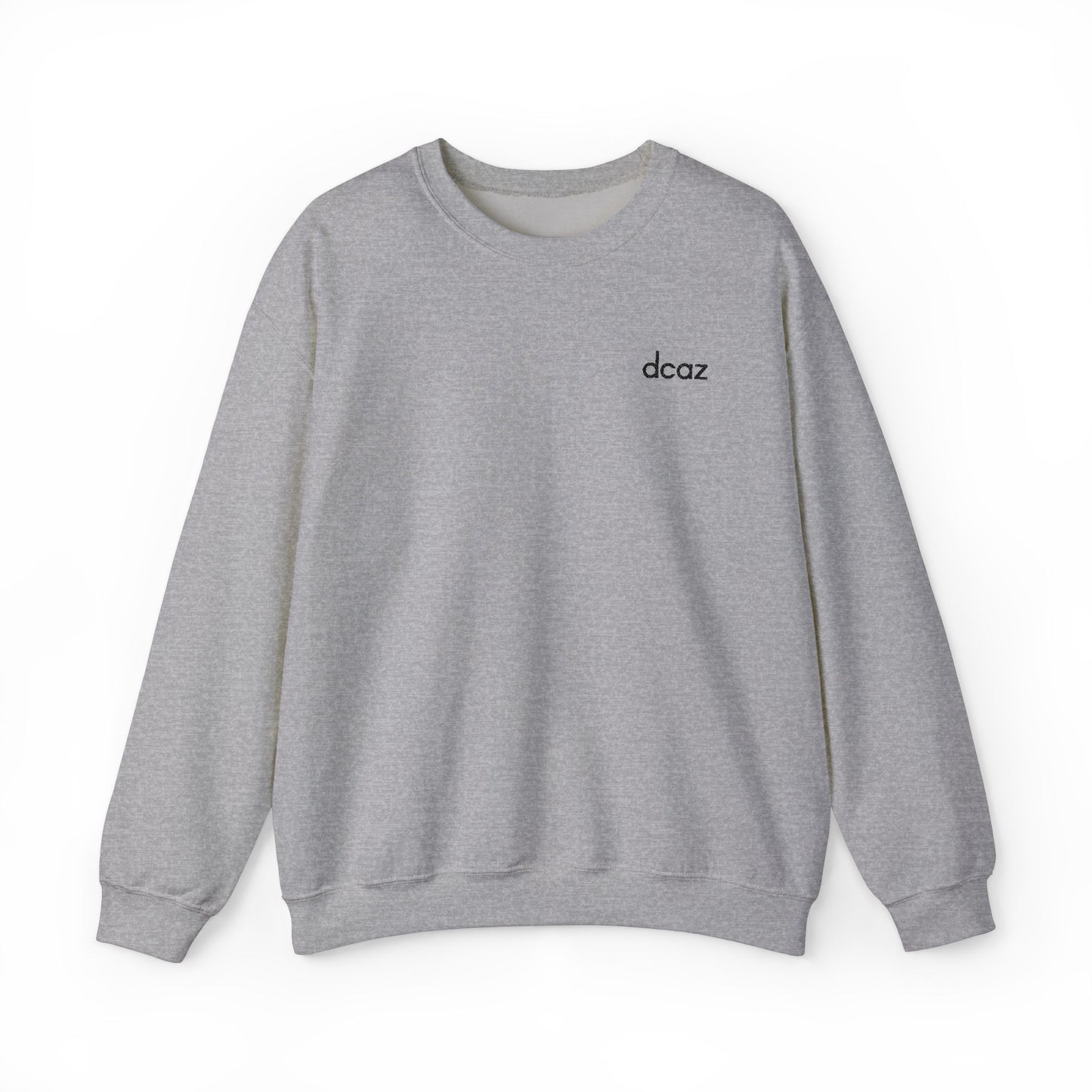 DCAZ Sweatshirt Embroidered Black Logo - Ivy Society