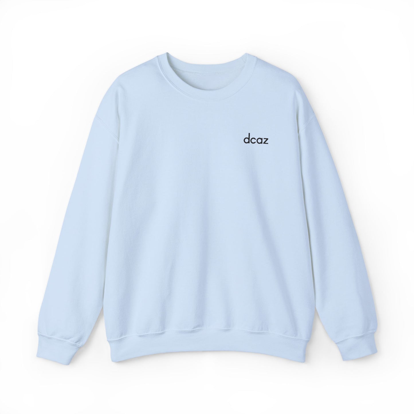 DCAZ Sweatshirt Embroidered Black Logo - Ivy Society