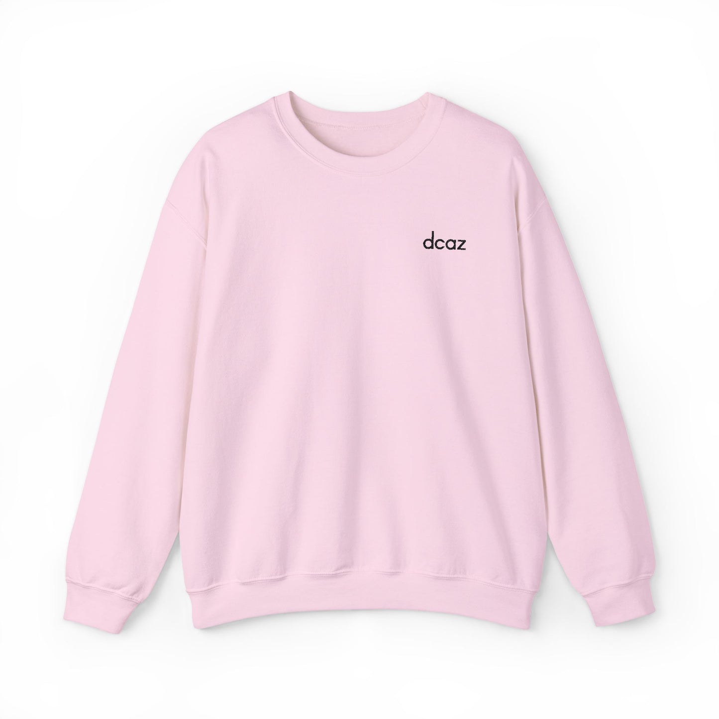 DCAZ Sweatshirt Embroidered Black Logo - Ivy Society