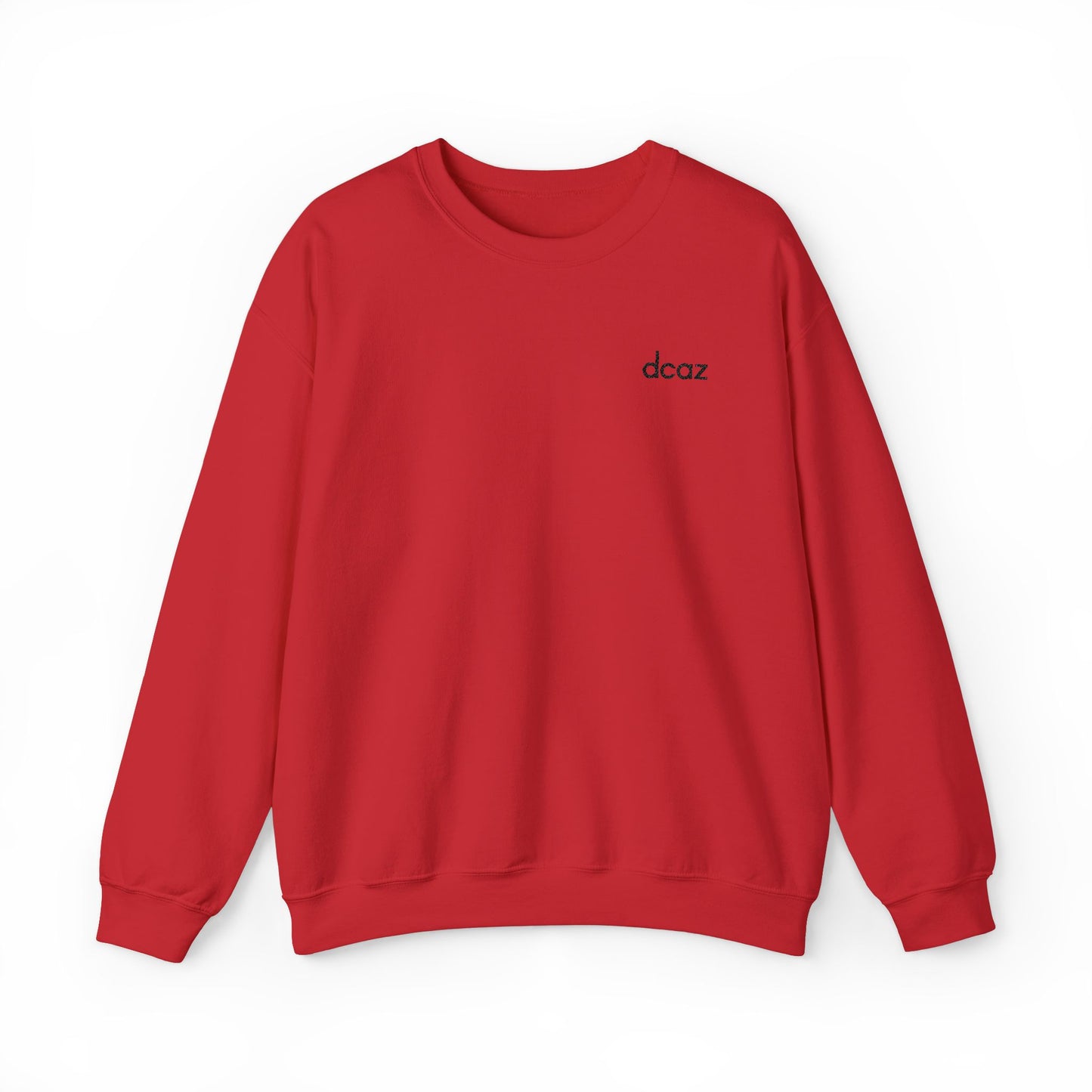 DCAZ Sweatshirt Embroidered Black Logo - Ivy Society