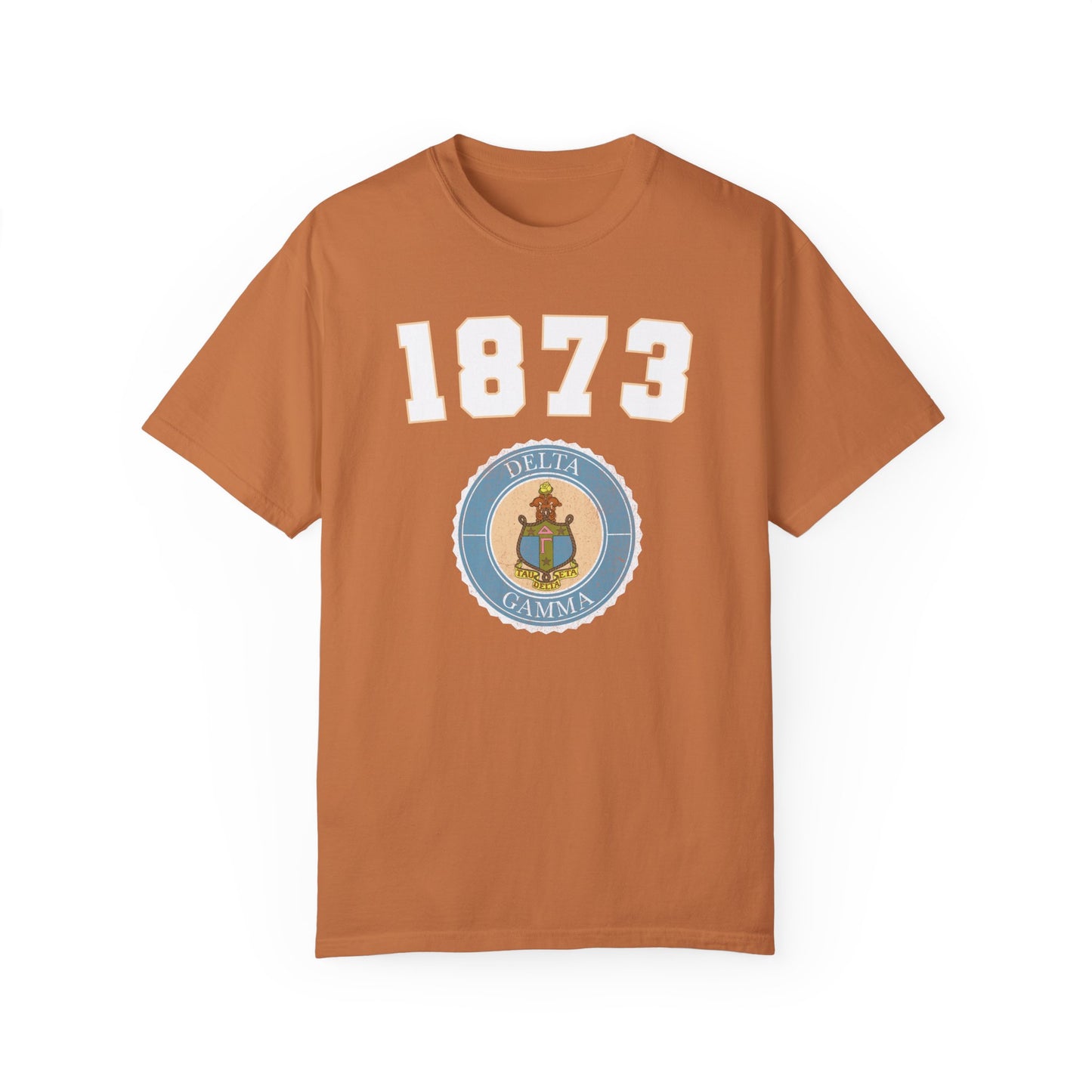 1873 Delta Gamma Crest T shirt - Ivy Society