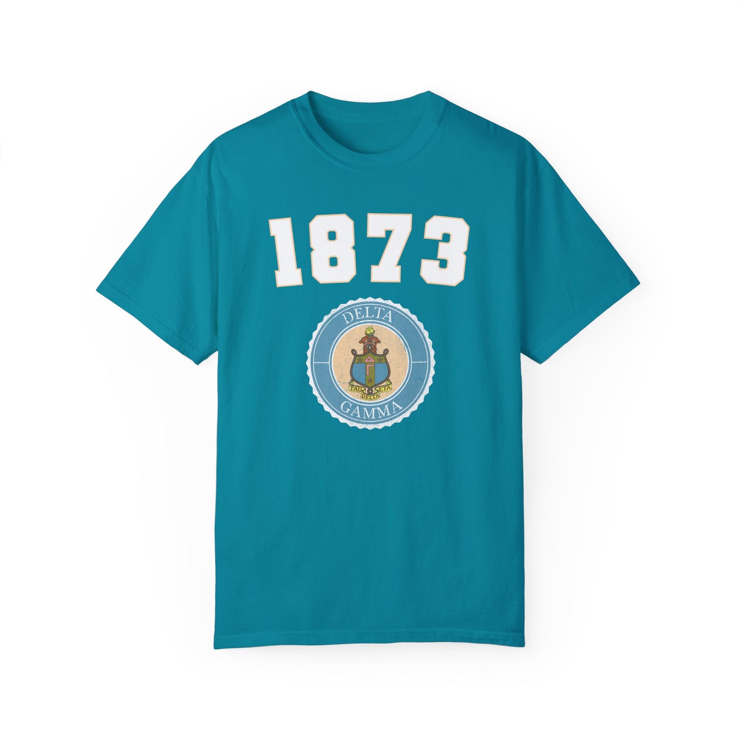 1873 Delta Gamma Crest T shirt - Ivy Society