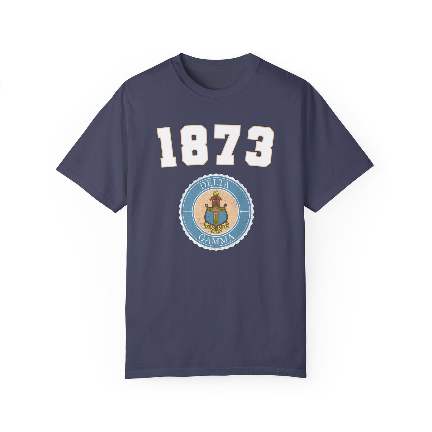 1873 Delta Gamma Crest T shirt - Ivy Society