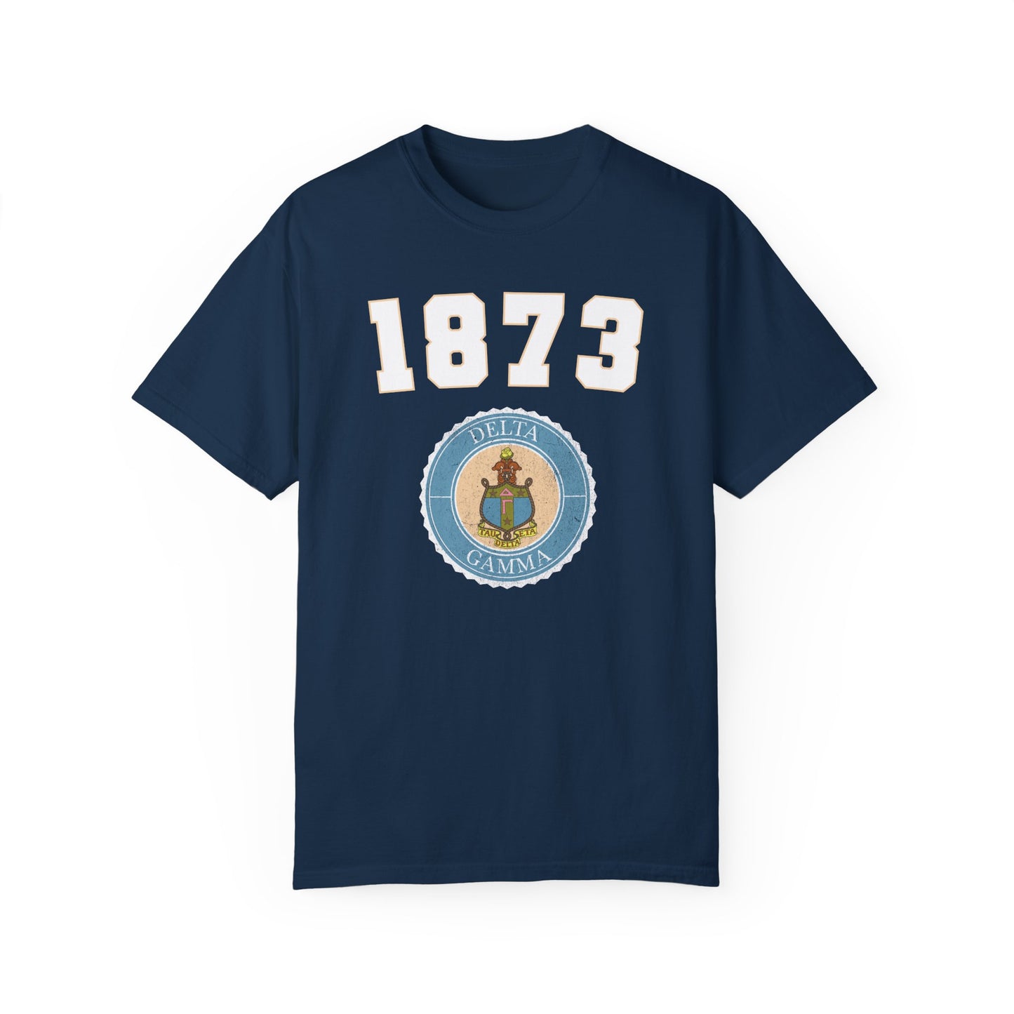 1873 Delta Gamma Crest T shirt - Ivy Society