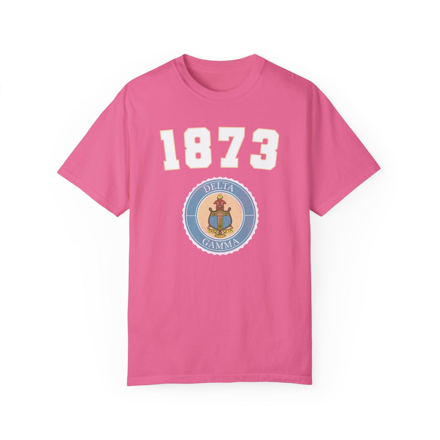 1873 Delta Gamma Crest T shirt - Ivy Society