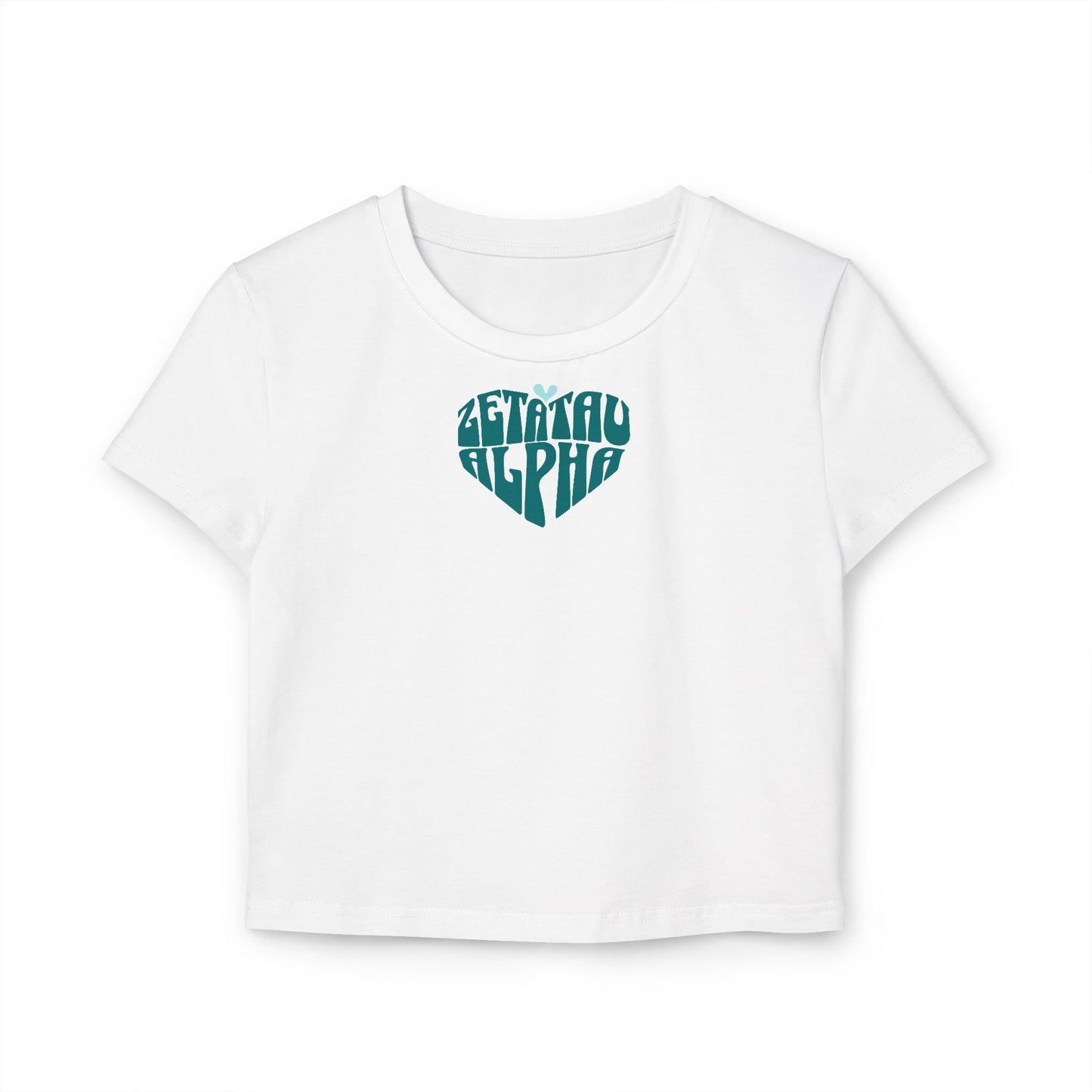 Zeta Tau Alpha Heart baby tee - Ivy Society