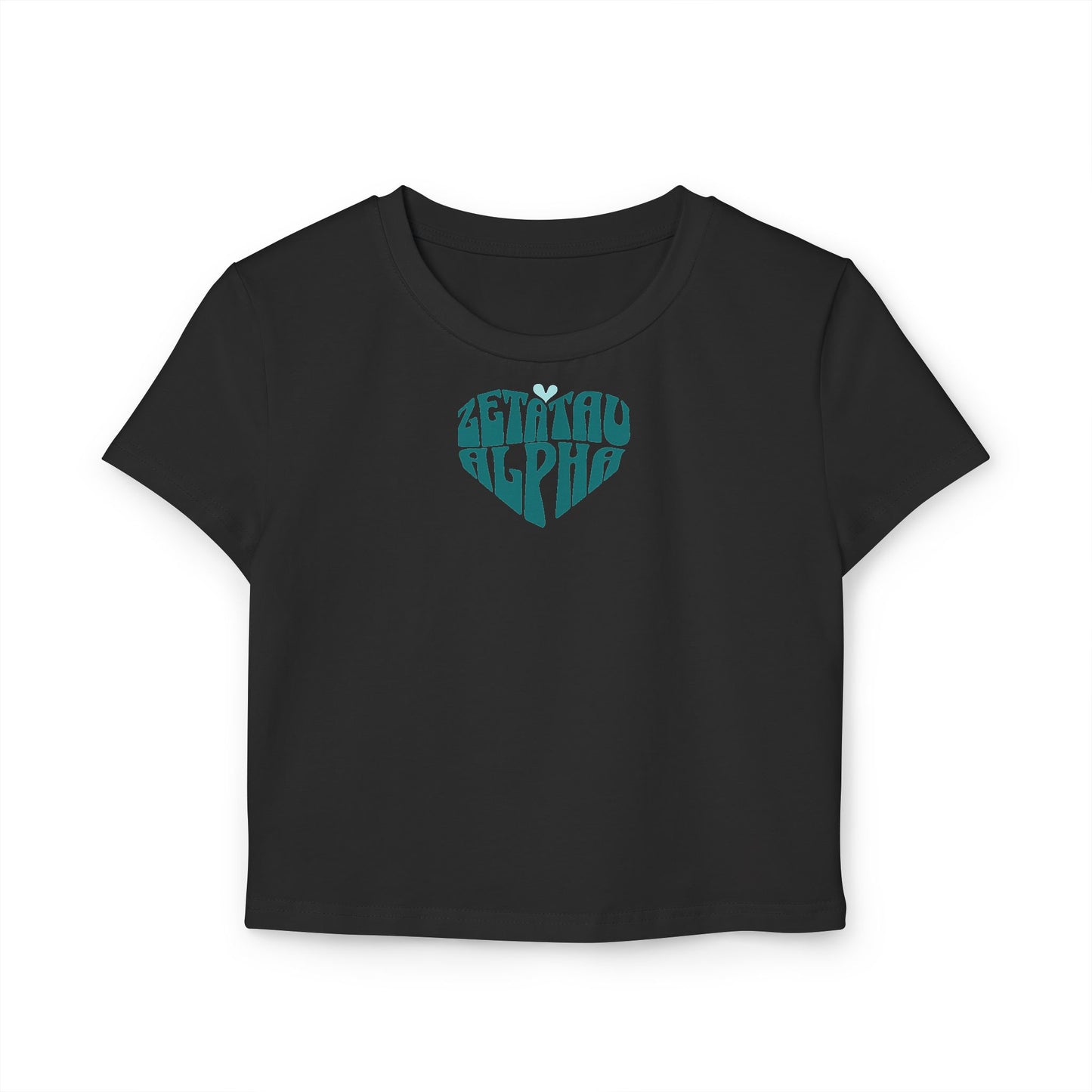 Zeta Tau Alpha Heart baby tee - Ivy Society