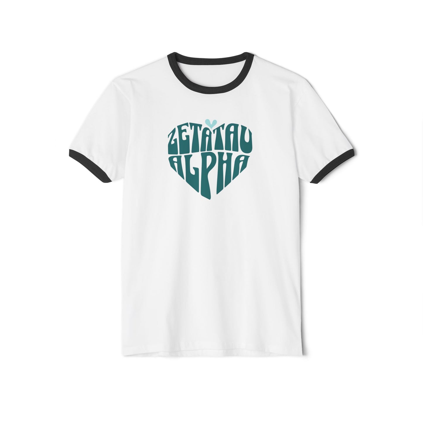 Zeta Tau Alpha Heart Ringer Tee - Ivy Society