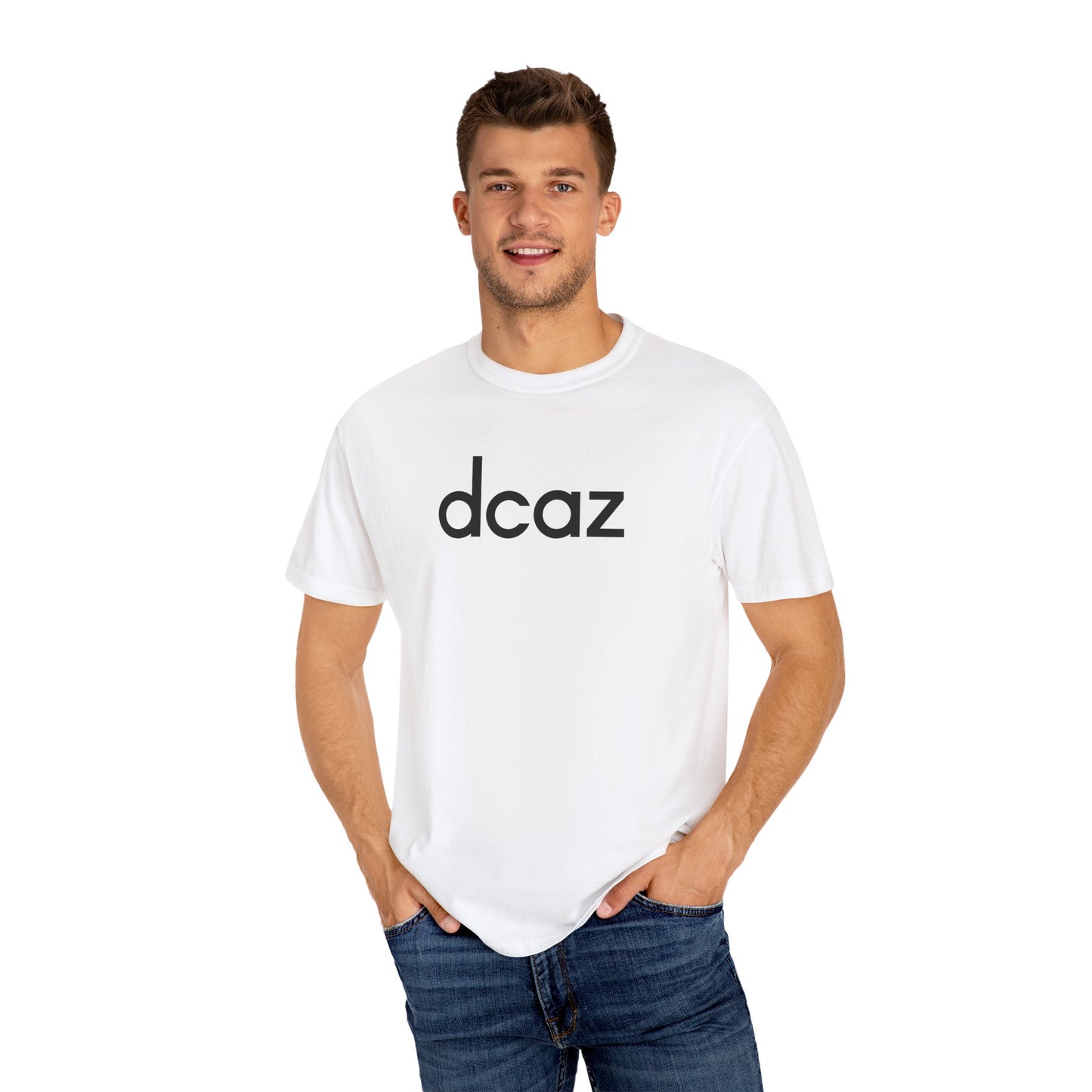 DCAZ T Shirt Large Logo Black - Ivy Society