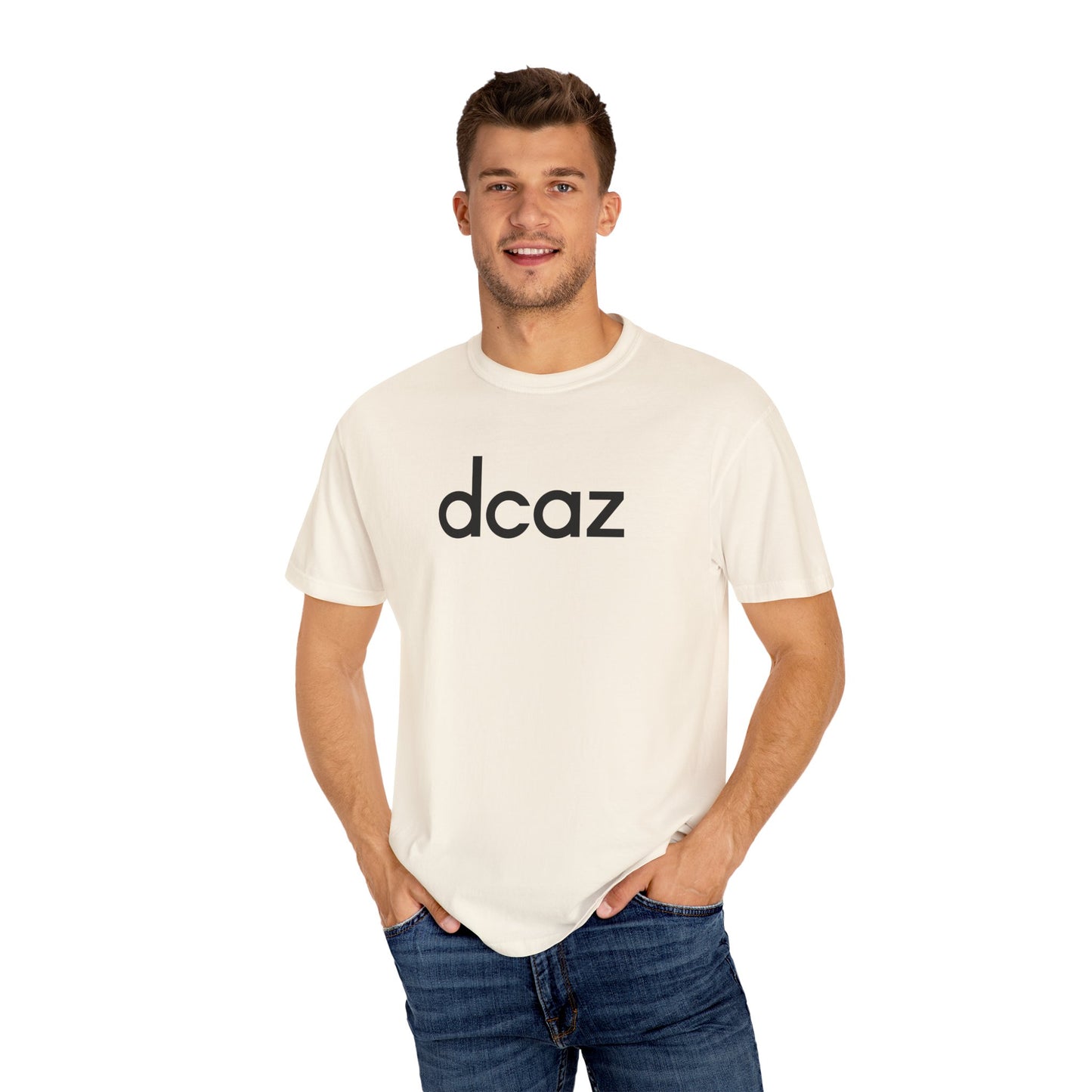 DCAZ T Shirt Large Logo Black - Ivy Society