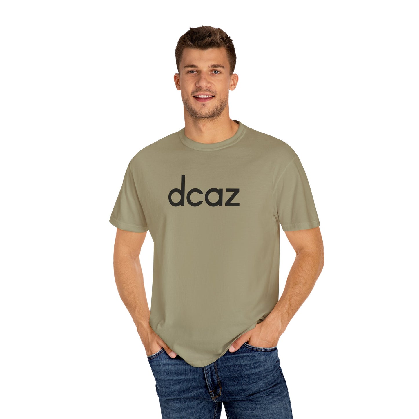 DCAZ T Shirt Large Logo Black - Ivy Society