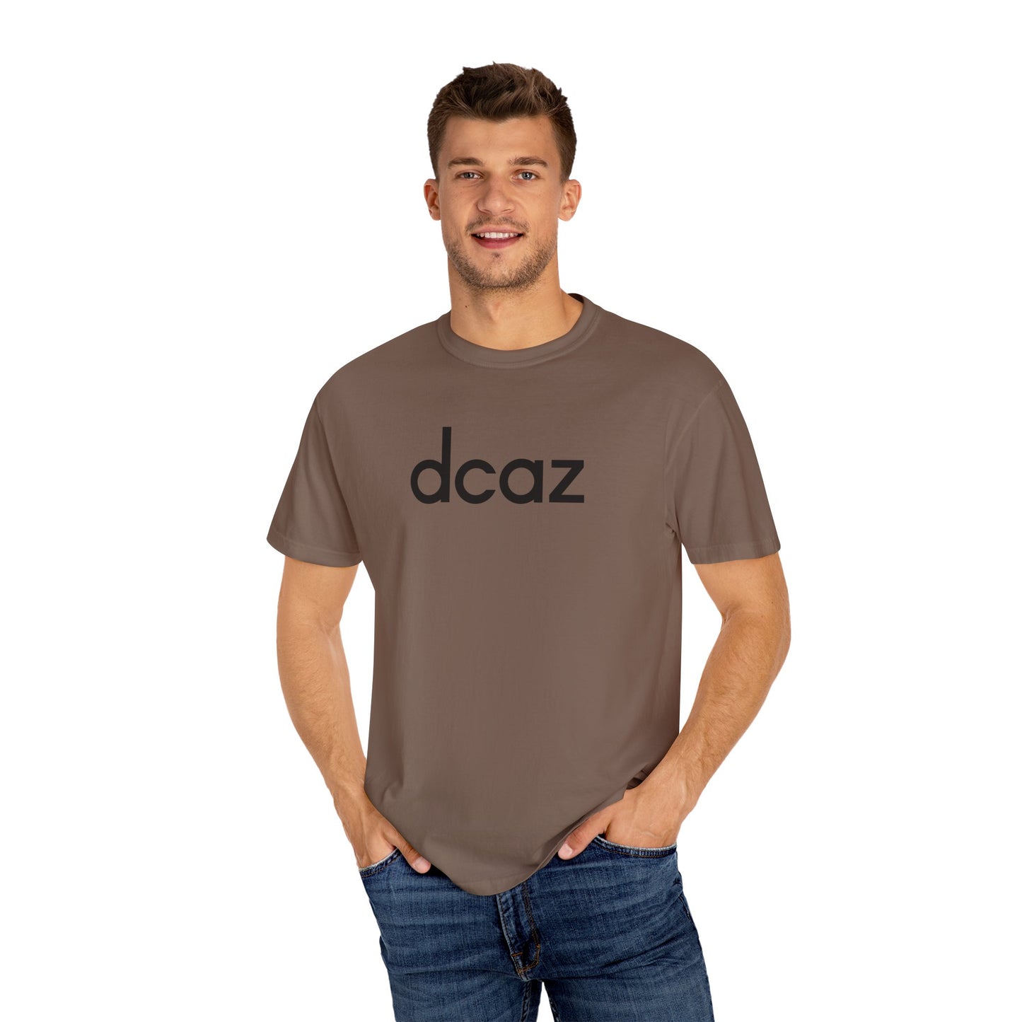 DCAZ T Shirt Large Logo Black - Ivy Society