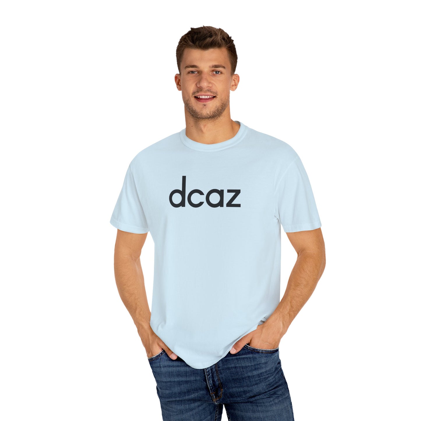 DCAZ T Shirt Large Logo Black - Ivy Society