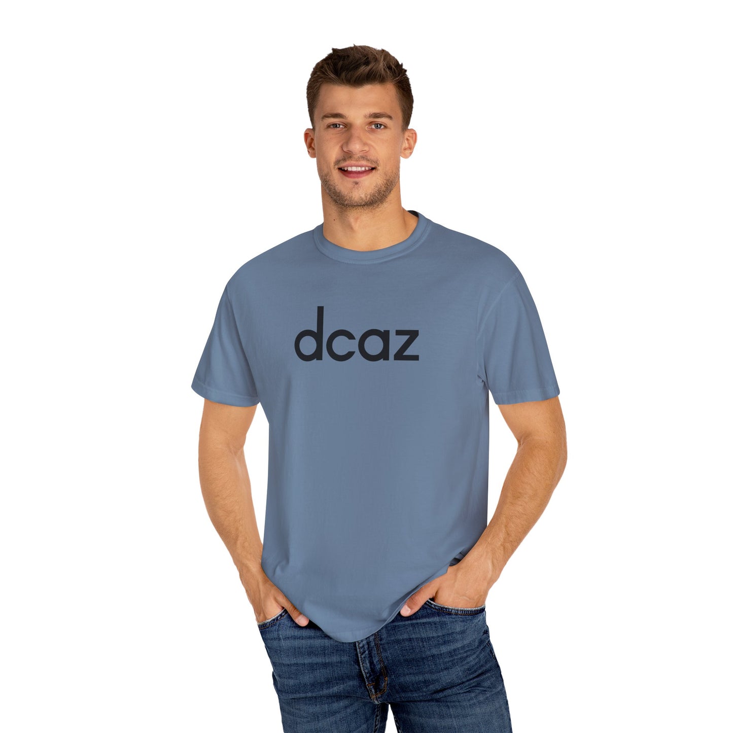 DCAZ T Shirt Large Logo Black - Ivy Society
