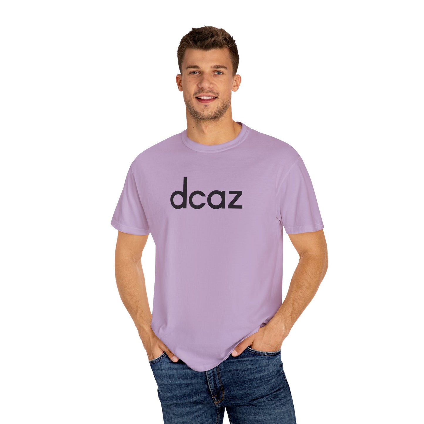 DCAZ T Shirt Large Logo Black - Ivy Society