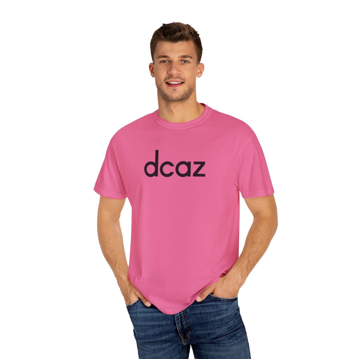 DCAZ T Shirt Large Logo Black - Ivy Society