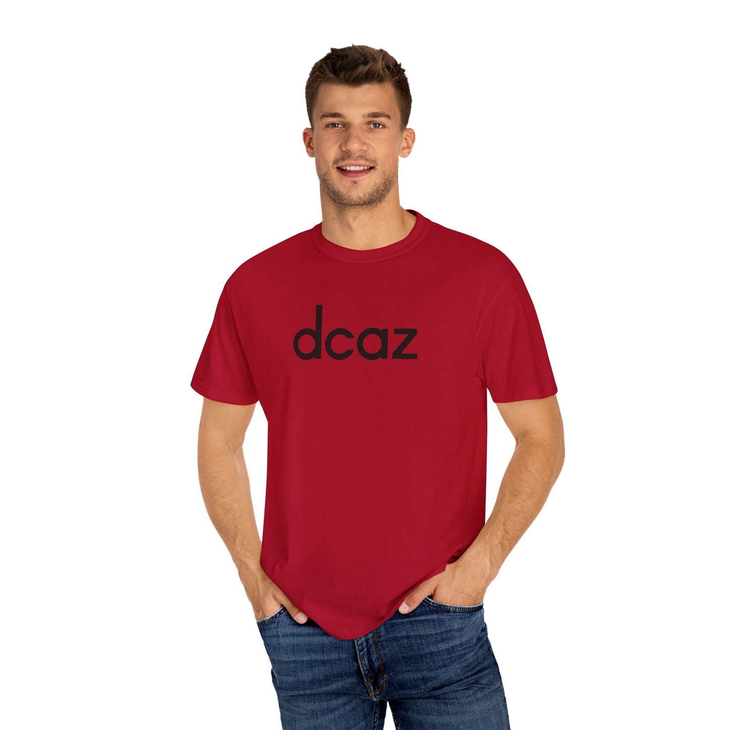 DCAZ T Shirt Large Logo Black - Ivy Society