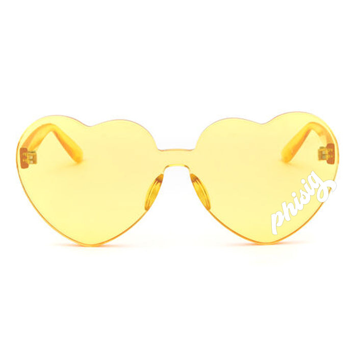 Phi Sigma Sigma Heart Sunglasses - Ivy Society