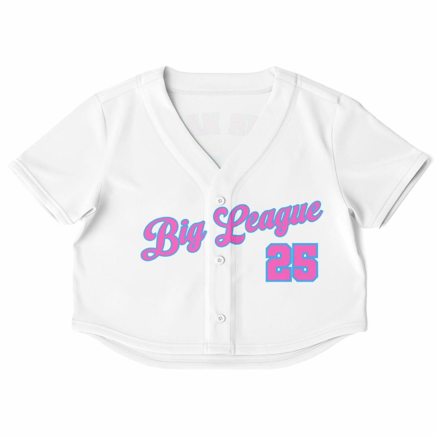 Big League Cropped Baseball Jersey - Ivy Society