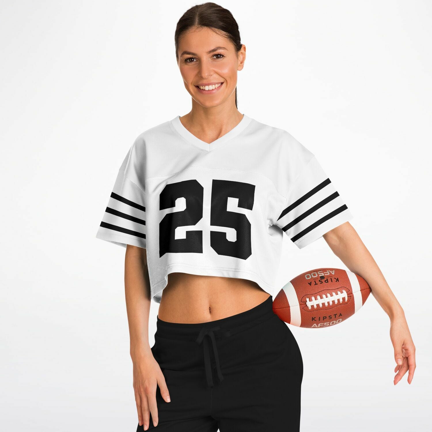 Big Cropped Football Jersy - Ivy Society