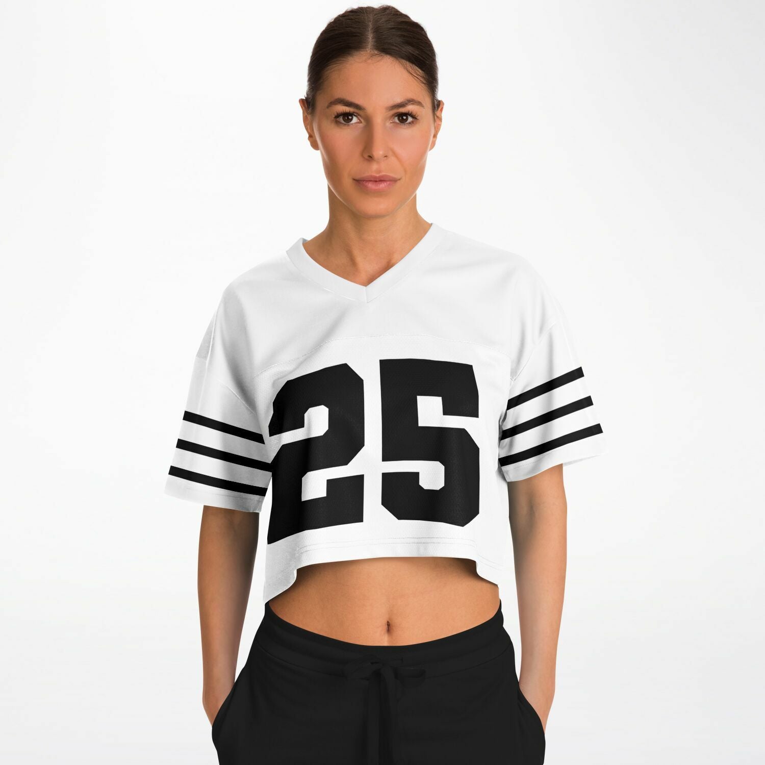 Little Cropped Football Jersey - Ivy Society