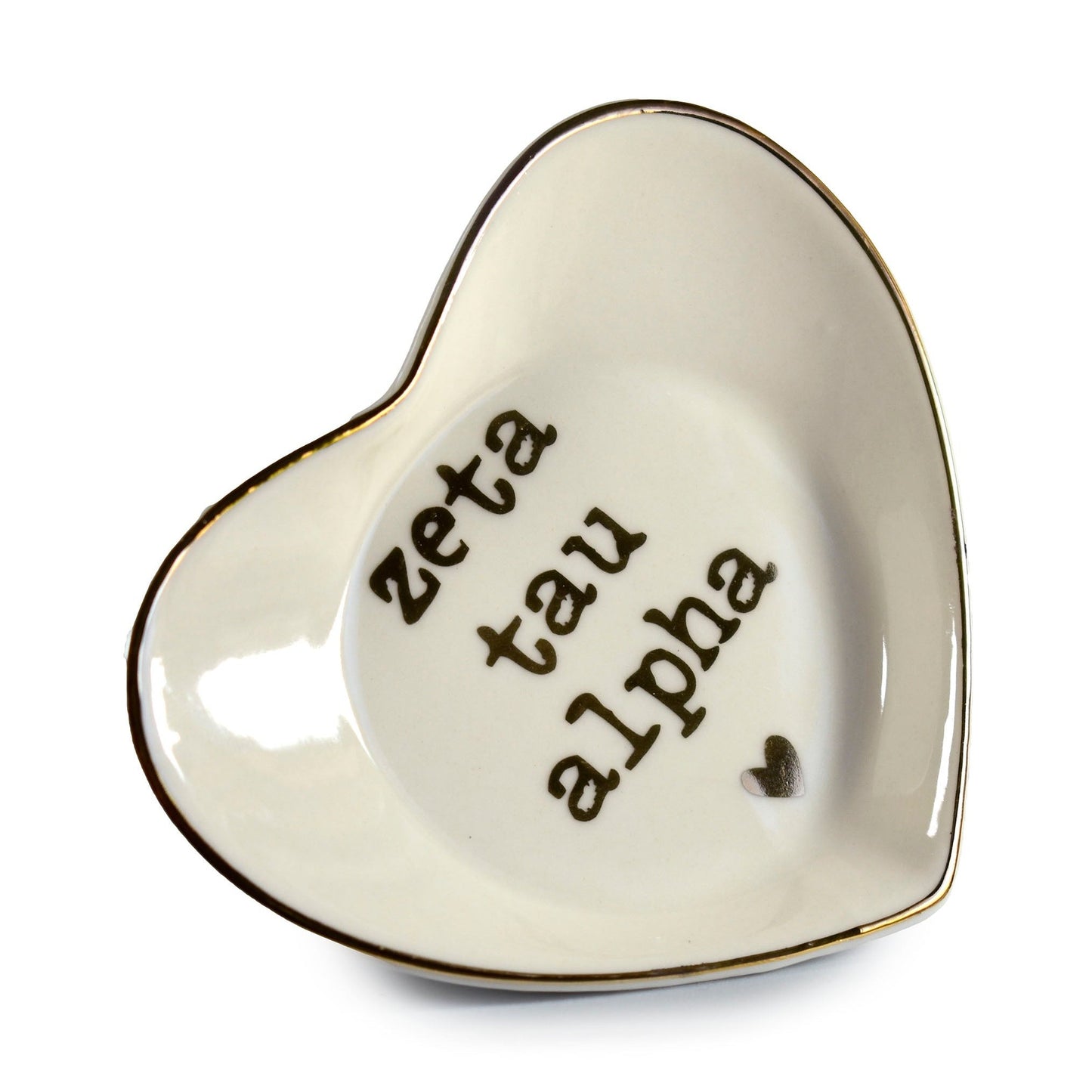 Zeta Tau Alpha Heart Ring Dish - Ivy Society