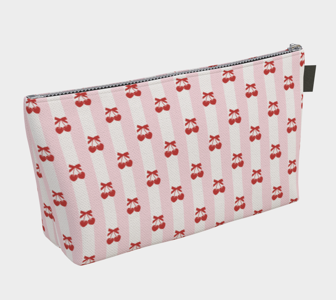 Chi Omega Cherries Makeup Bag