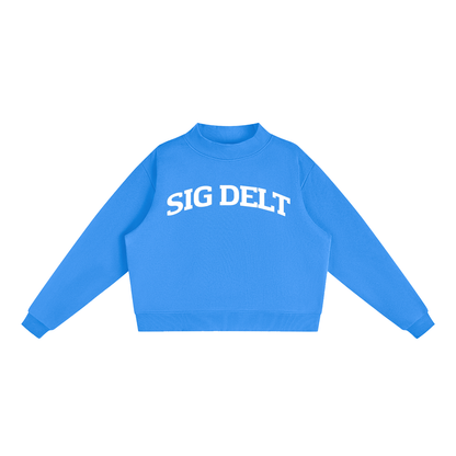Sig Delt Mock Neck