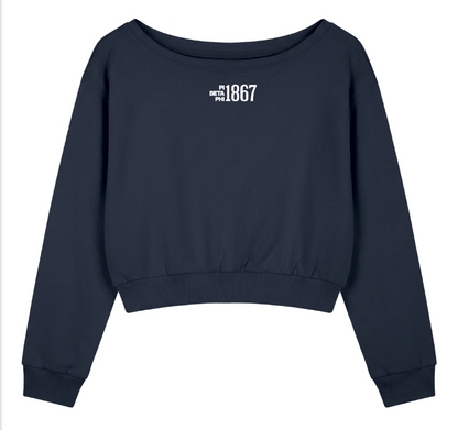 Pi Beta Phi 1867 Off The Shoulder Sweatshirt