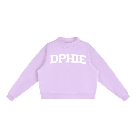 Delta Phi Epsilon Mock Neck Sweatshirt - Ivy Society