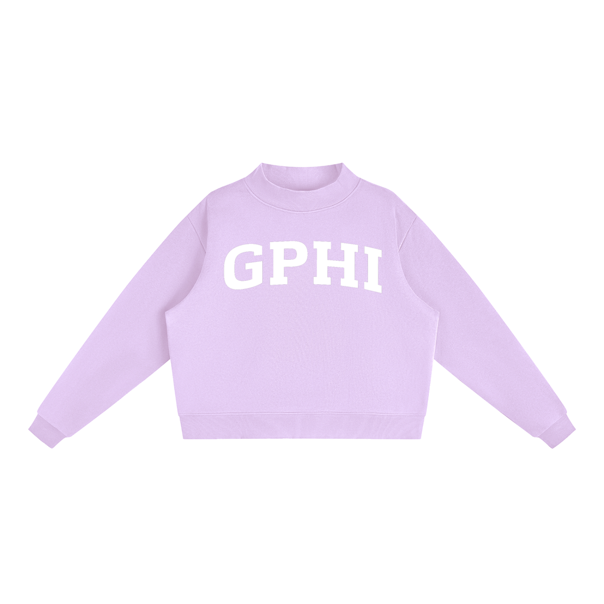 Gamma Phi Beta Mock Neck Sweatshirt