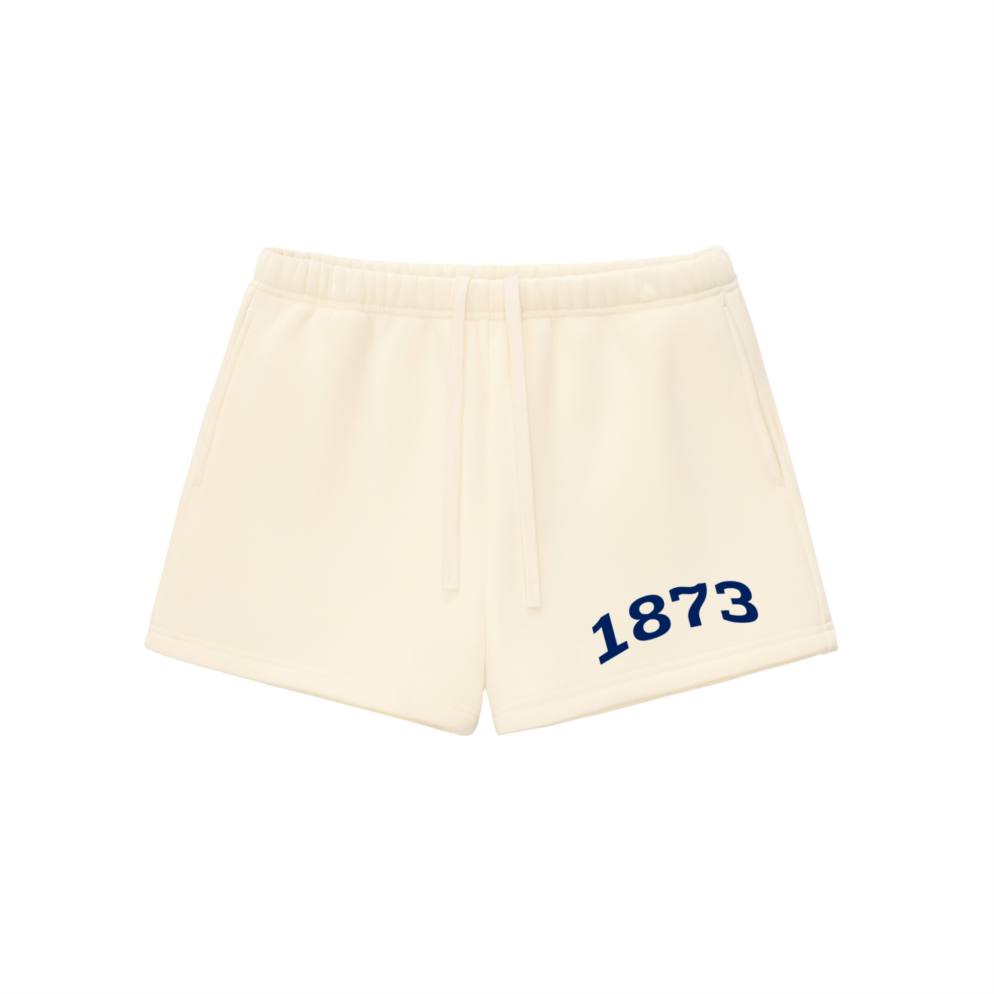 Navy Delta Gamma Fleece Drawstring Shorts - Ivy Society