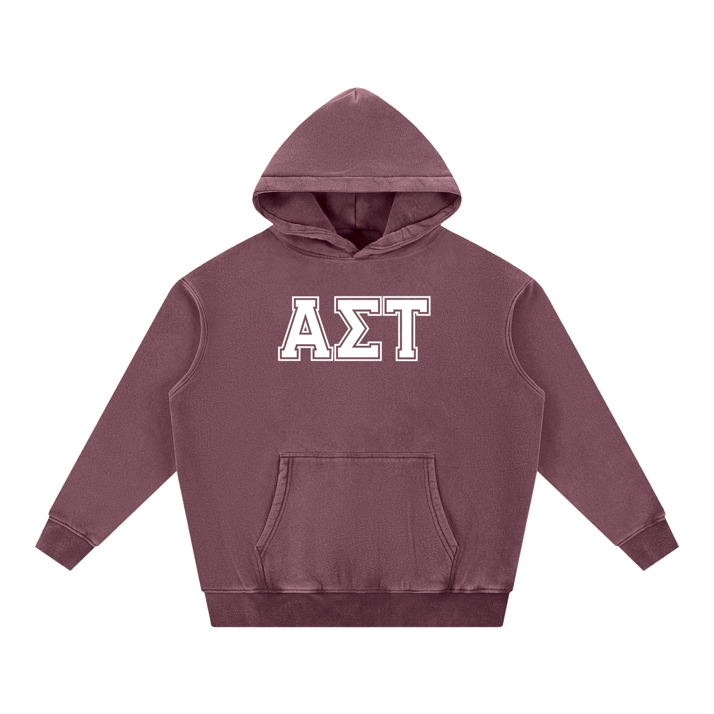 Alpha Sigma Tau Letters Hoodie