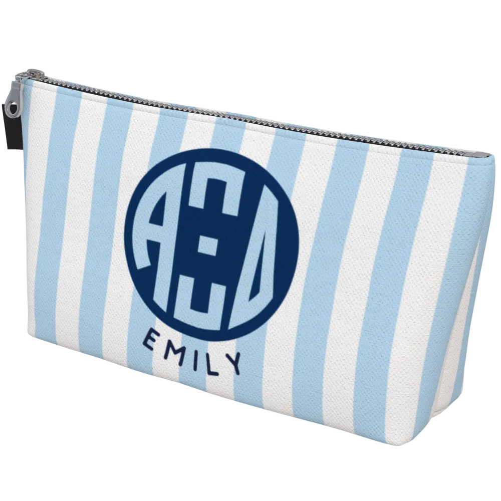 Alpha Xi Delta Personalized Monogram Makeup Bag