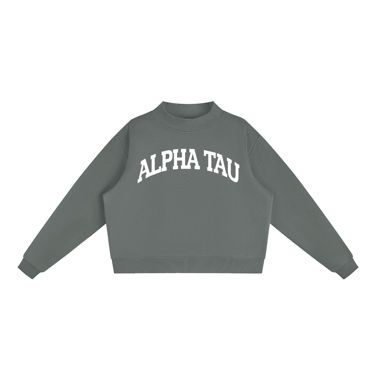 Alpha Sigma Tau Mockneck Sweatshirt