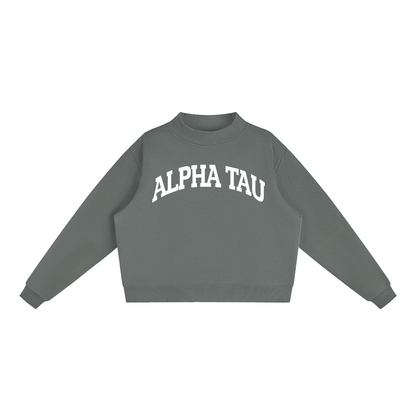 Alpha Sigma Tau Mockneck Sweatshirt