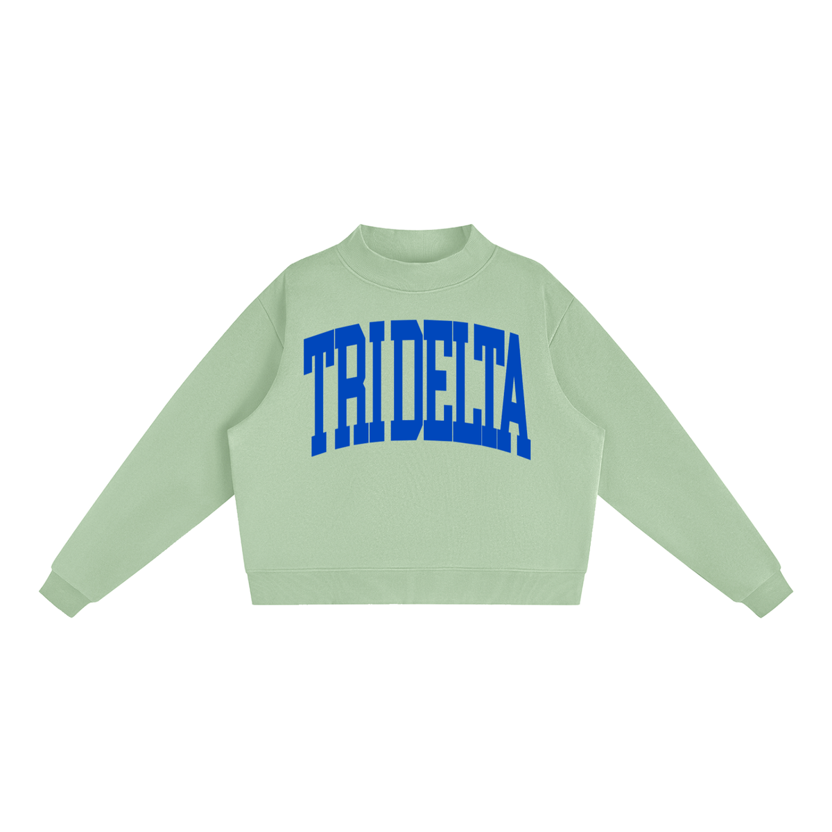 Tri Delta Big Mock Neck Sweatshirt