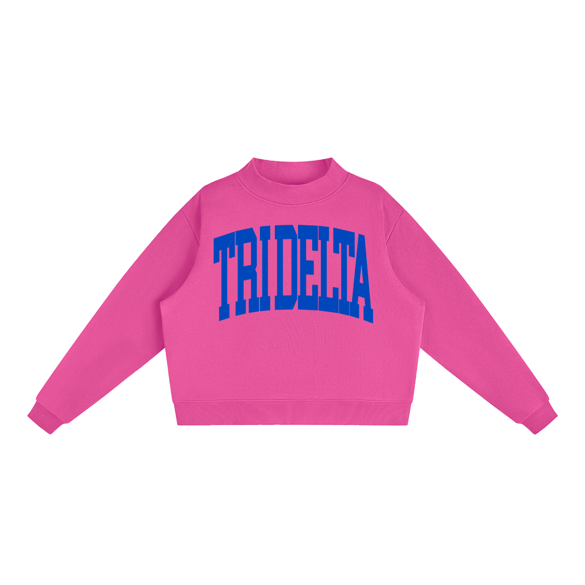 Tri Delta Big Mock Neck Sweatshirt