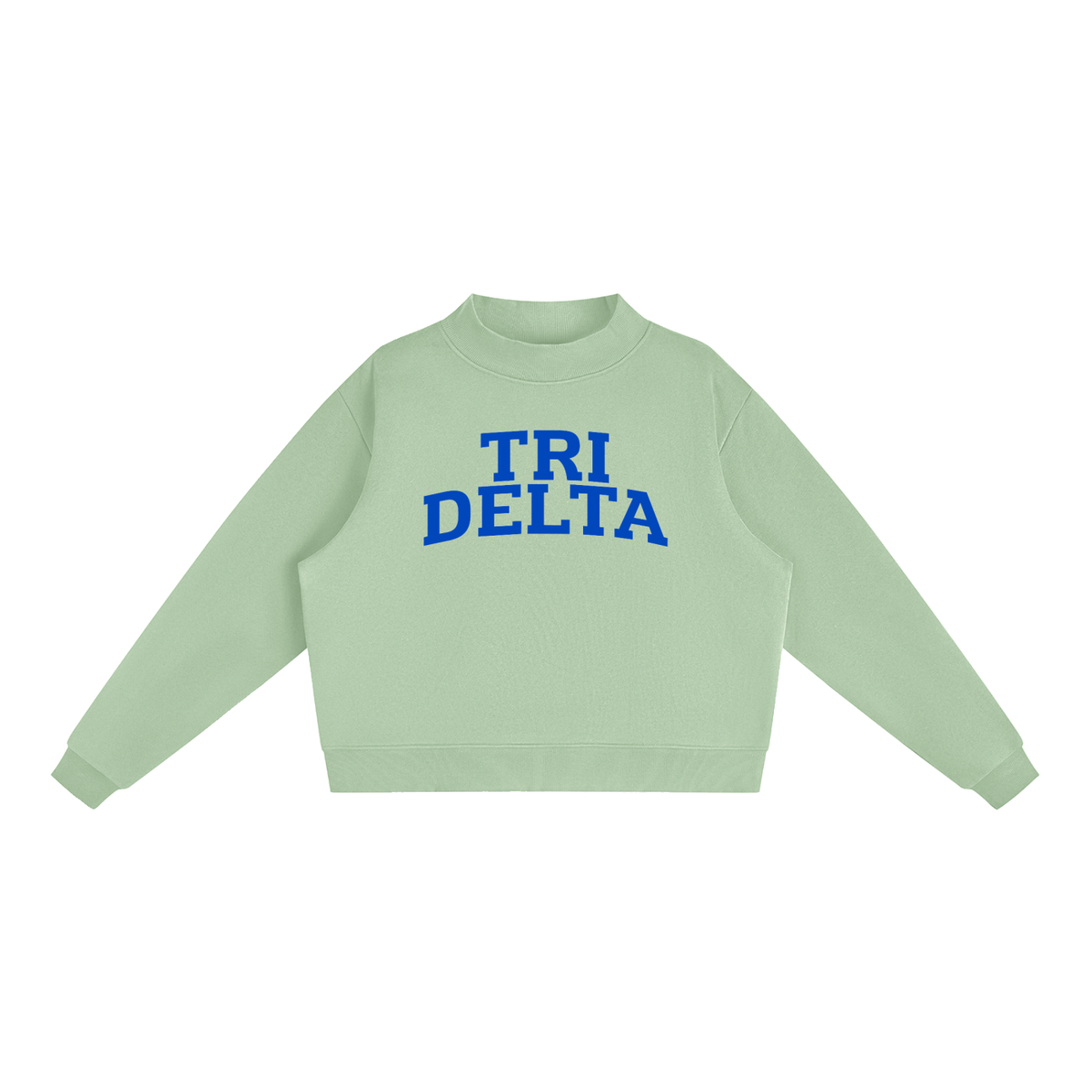 Tri Delta Mock Neck
