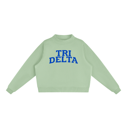 Tri Delta Mock Neck