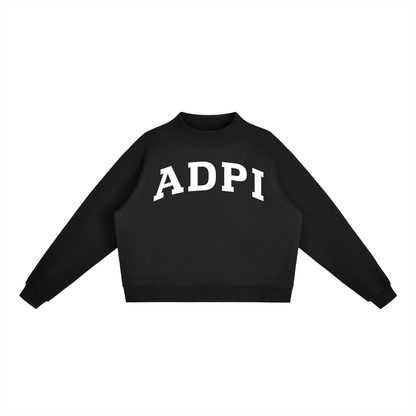Alpha Delta Pi Mock Neck Sweatshirt - Ivy Society