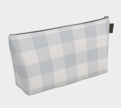 Alpha Delta Pi Personalized Gingham Makeup Bag