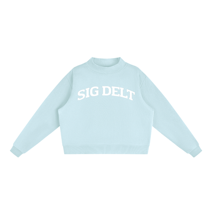 Sig Delt Mock Neck