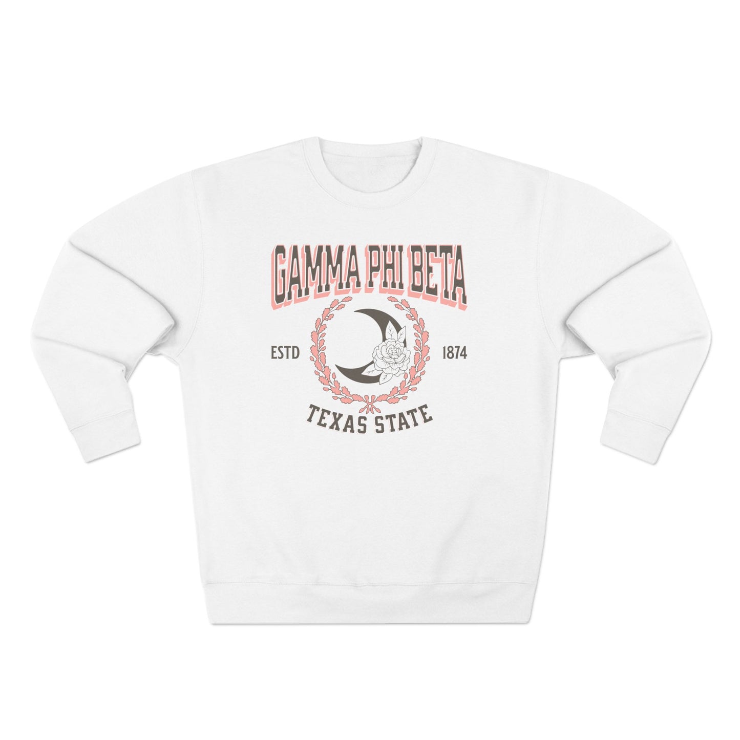 Gamma Phi Beta Collegiate Sweatshirt Personalized School - Ivy Society